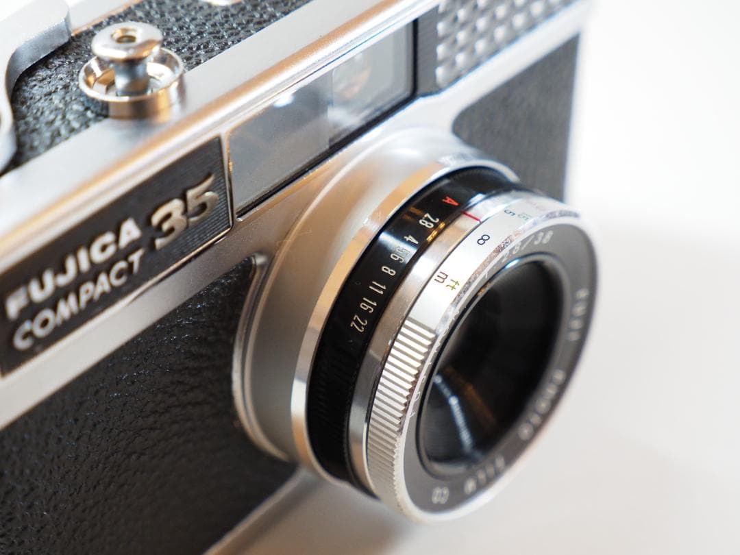 整備品 FUJICA COMPACT 35 フィルムカメラ