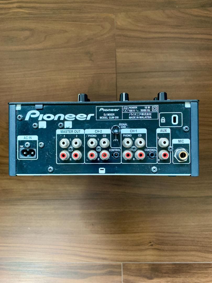 Pioneer DJM-350 USB REC エフェクター内蔵DJミキサー