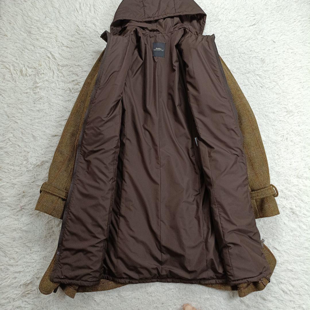 美品✨MAXMARA ミックスツイードコート　インナーコート付　3way　40