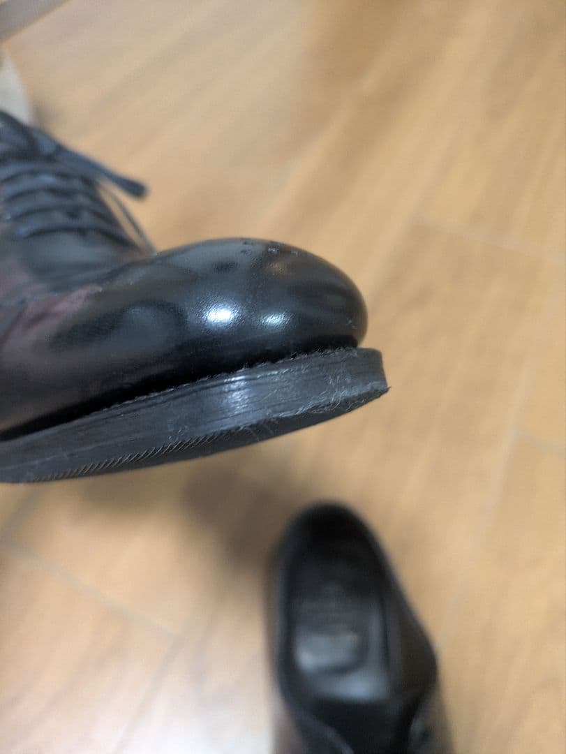 CARMINA ブラック メダリオン ドレスシューズ 7