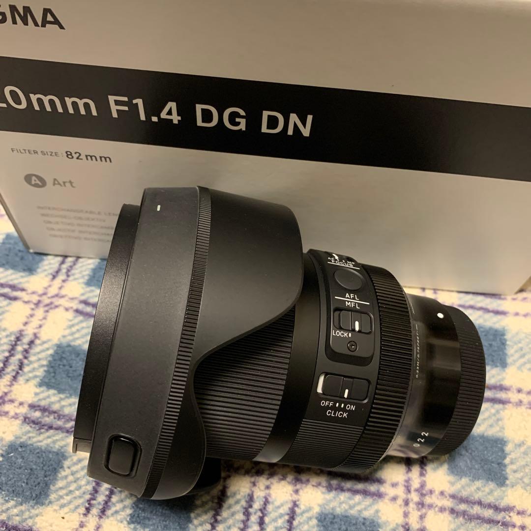 SIGMA 20mm F1.4 DG DN Art ソニーEマウント