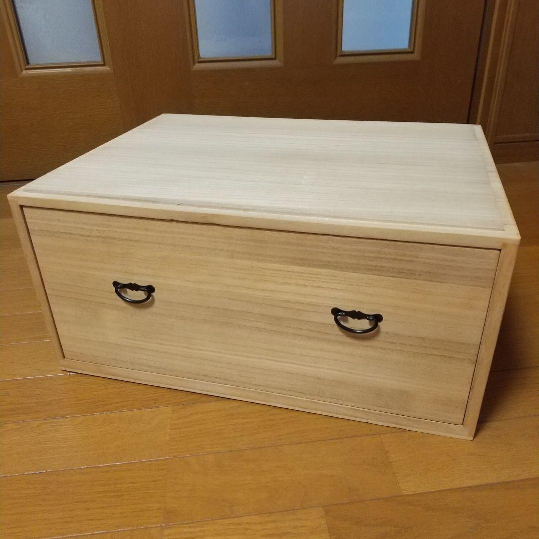 和風 木製箪笥 小箪笥 三段小引き出し