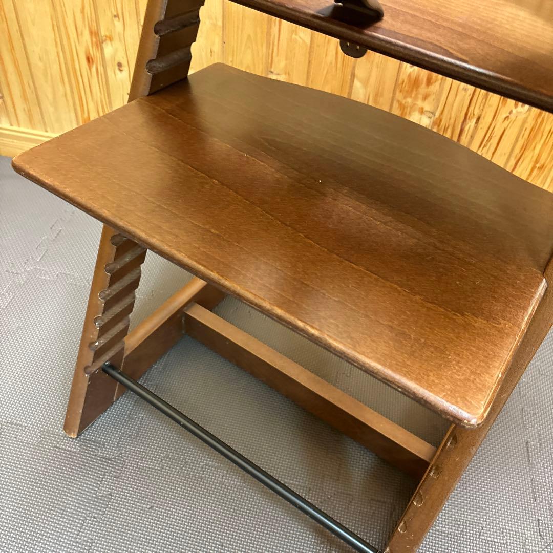 ストッケ トリップトラップ ウォールナットブラウン ベビーセット&トレイ付