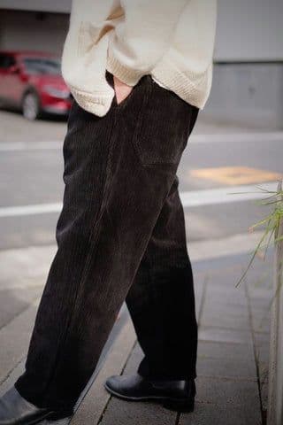 kaval カヴァル／Simple work pants (Dragon's