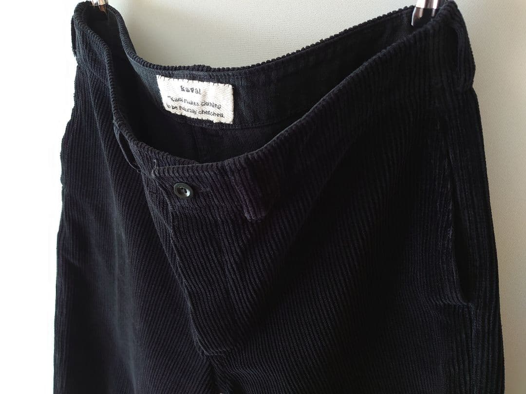 kaval カヴァル／Simple work pants (Dragon's