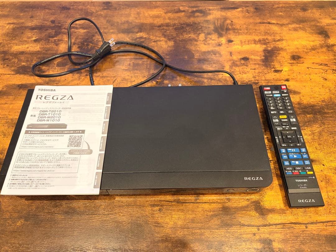 東芝　REGZA DBR-T1010 ブルーレイレコーダー