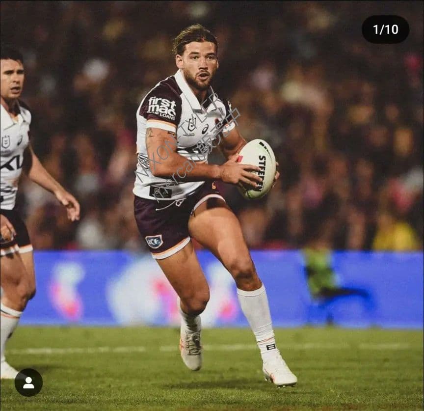 【海外Ｍサイズ】ブリスベン・ブロンコス 2024 アウェイ キャリガンモデル