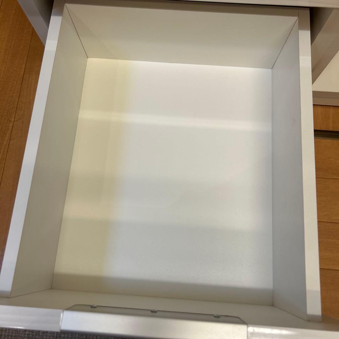 食器棚 キッチンボード ニトリ ダリア レンジボード カップボード　白　ホワイト