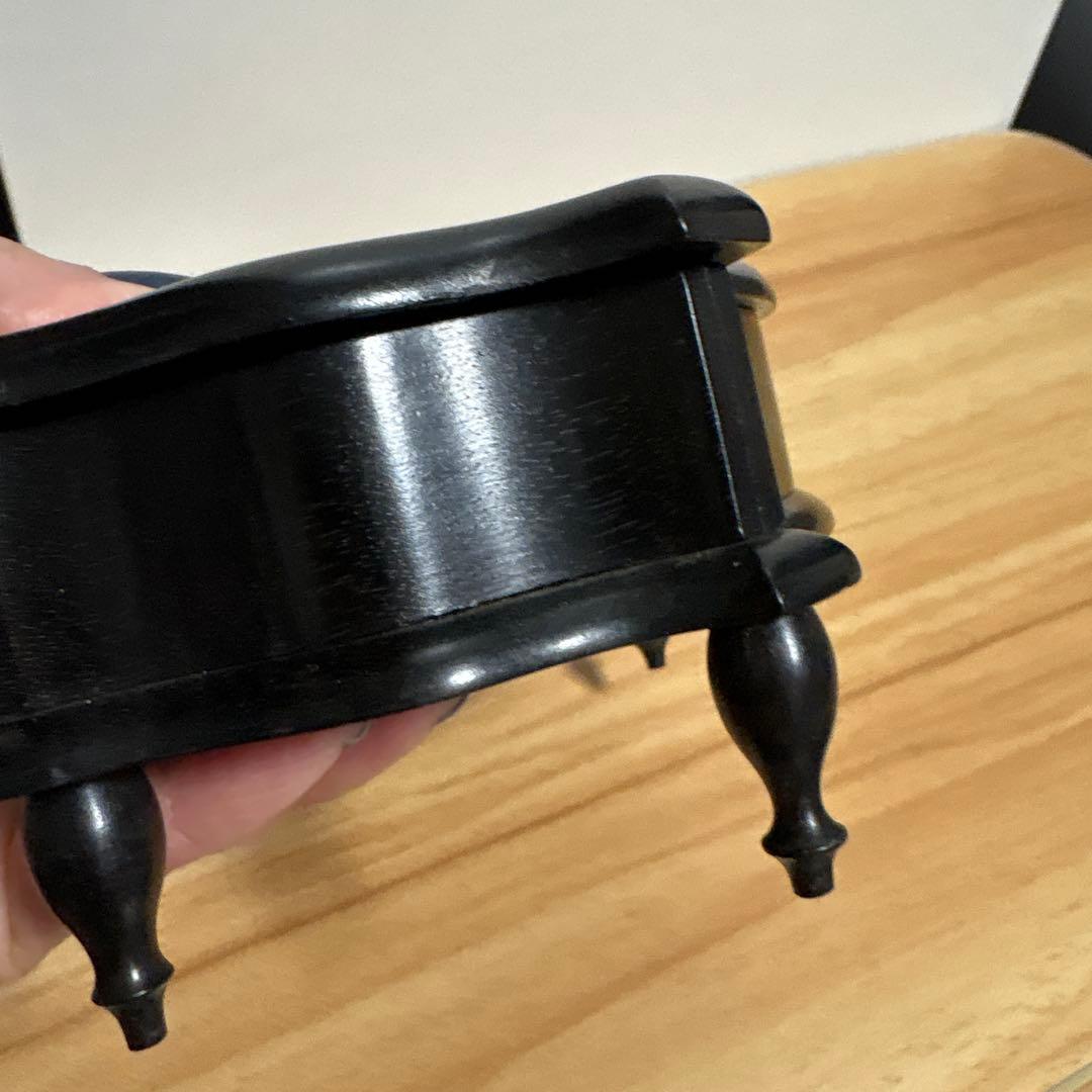 アンテイーク黒檀ジュエリーボックス