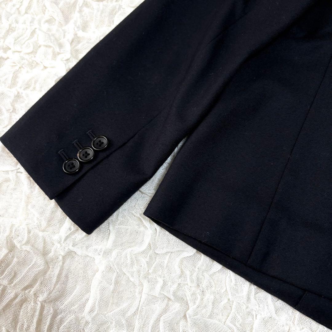 マーガレットハウエル ウールフランネルジャケット ネイビー 2