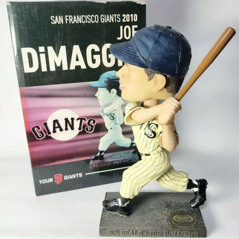 ジョー・ディマジオ／”サンフランシスコ・シールズ” ボブルヘッド人形