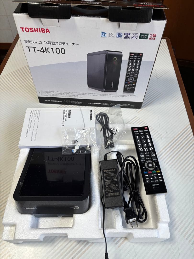 TOSHIBA TT-4K100 4Kチューナー