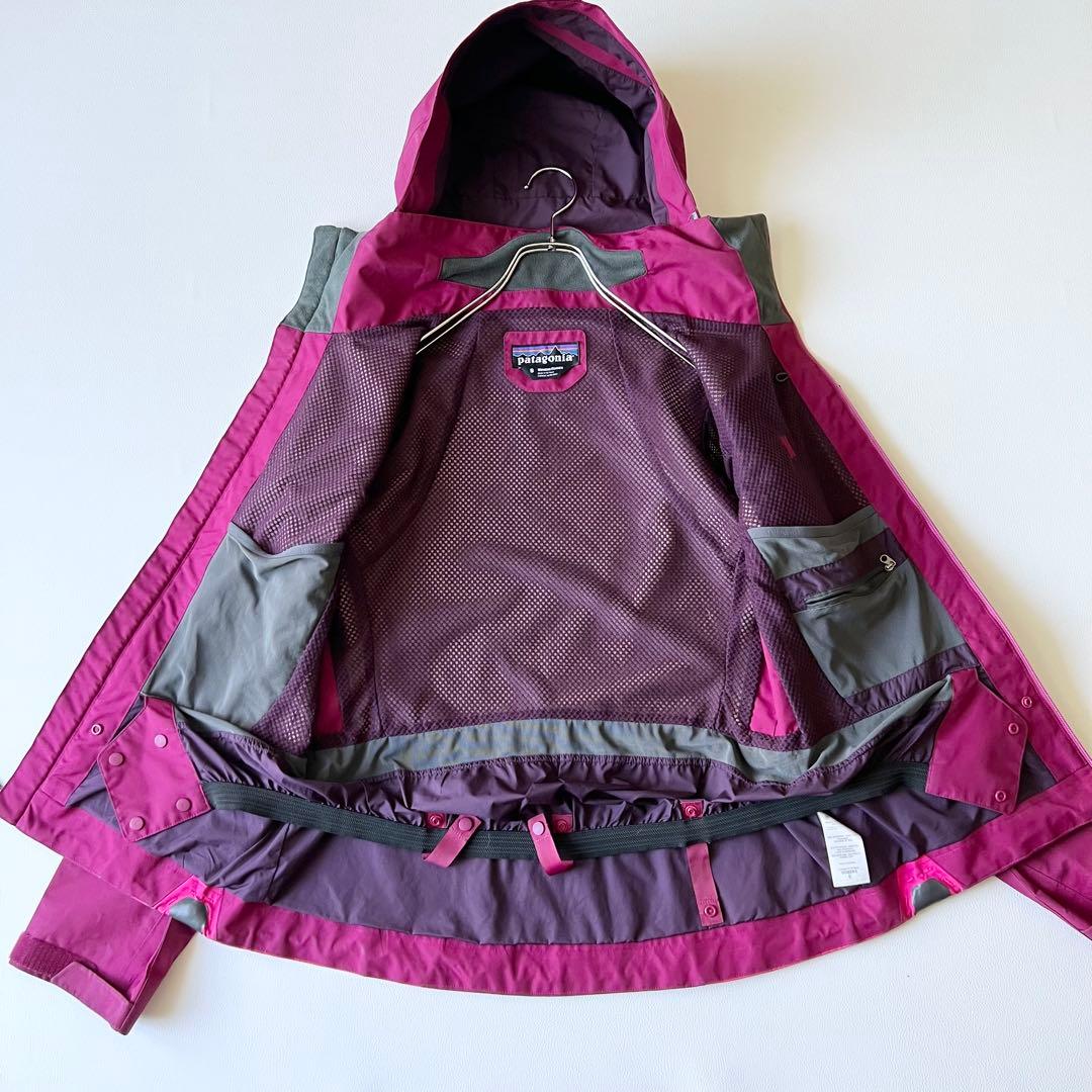 3243 パタゴニア　ジャケット ゴアテックス バイカラー ピンク　ラベンダー
