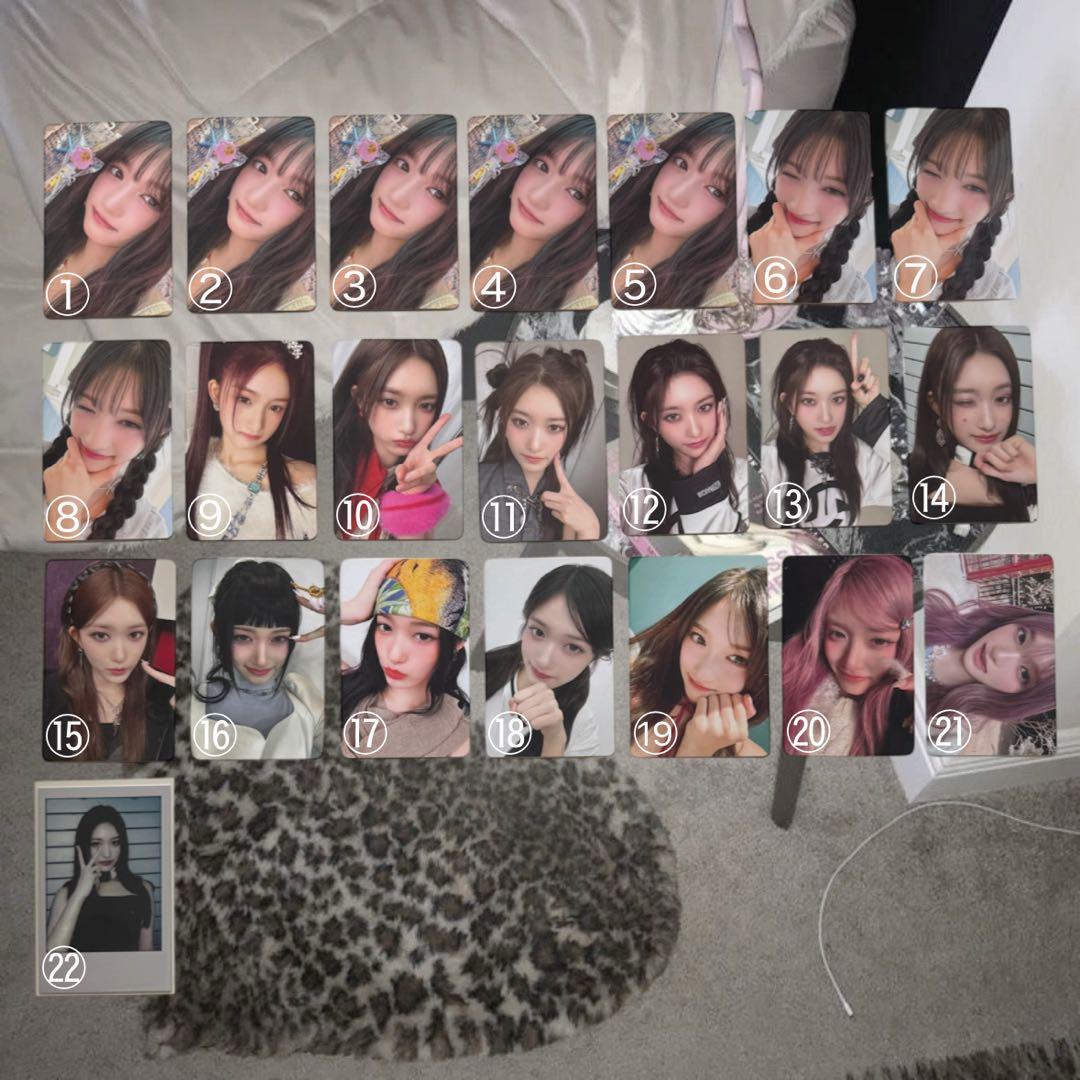 IVE LEESEO イソ トレカ セット (バラ売り可)