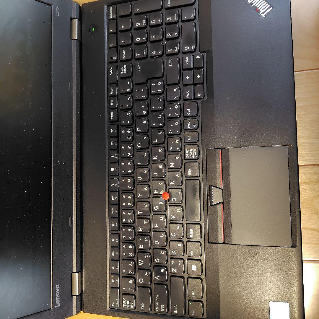 Lenovo ThinkPad L570／Core i5-7200U／メモリ8G