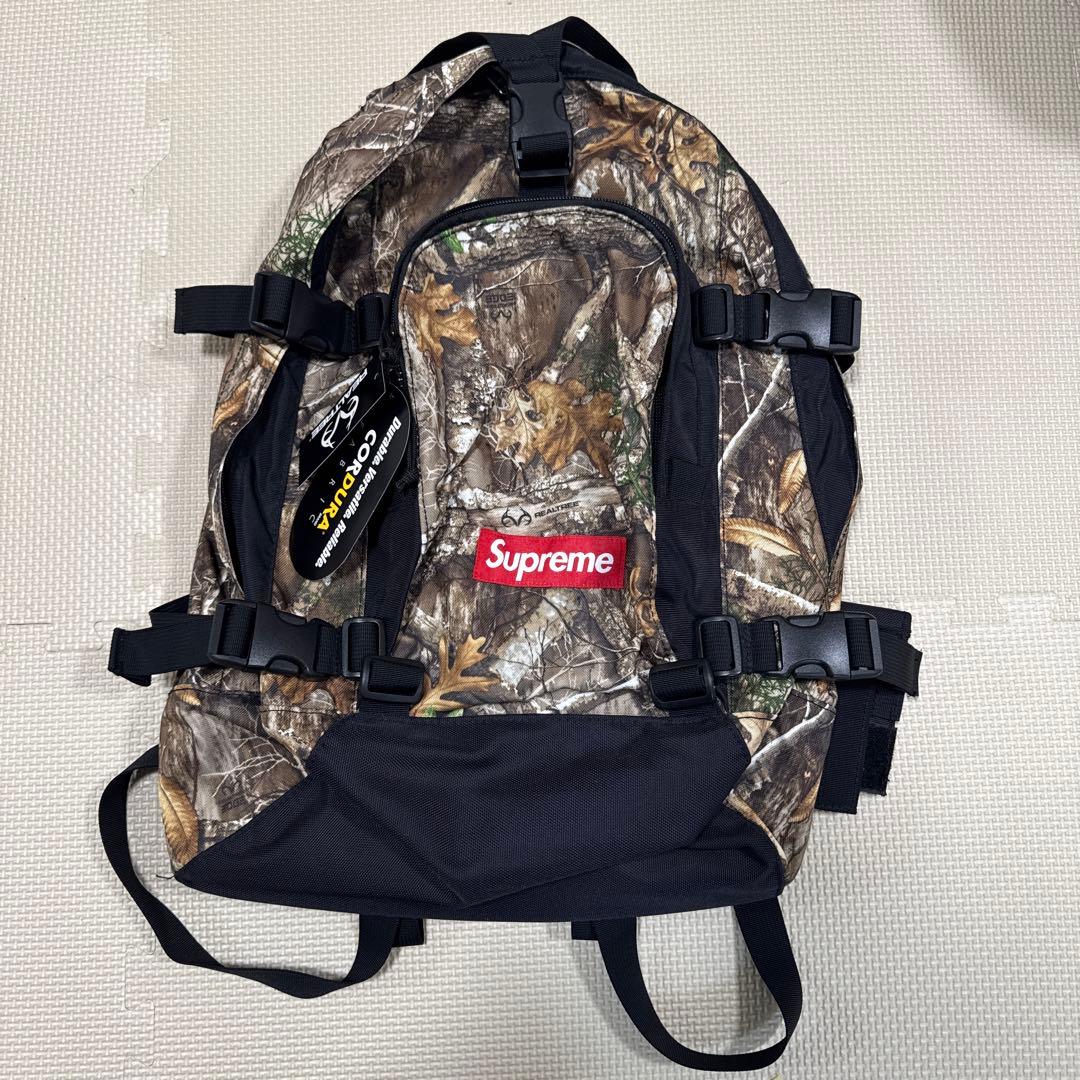 19aw Supreme backpack real tree 迷彩 リュック