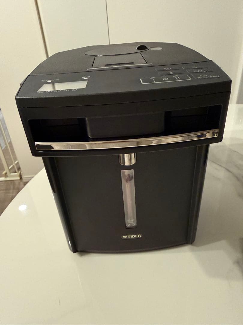 蒸気レスVE電気まほうびんとく子さん　PIM-G220 K ブラック2.2L