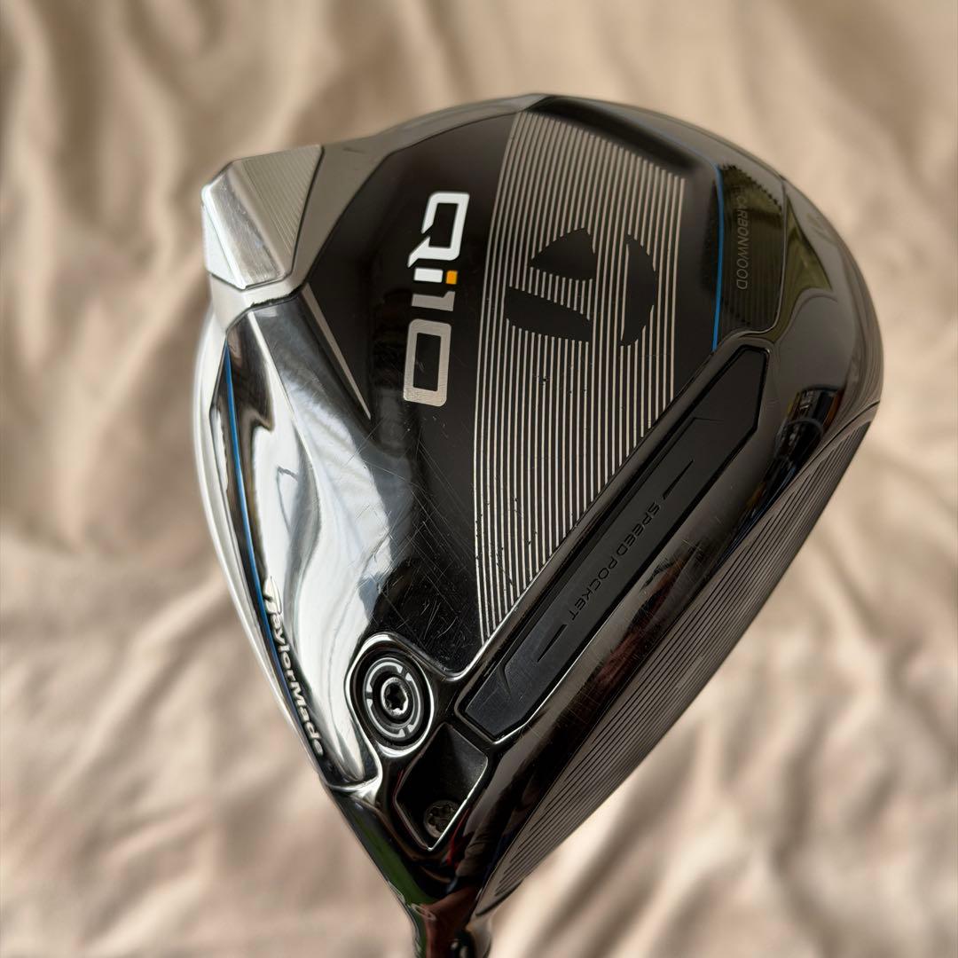 テーラーメイド Qi10 ドライバー 9.0° ヘッドのみ カバー付 日本仕様