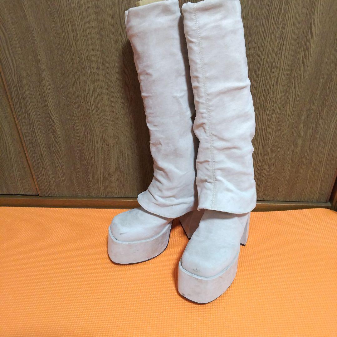 EMODA ルーズフレアカバーフィットブーツ（M）