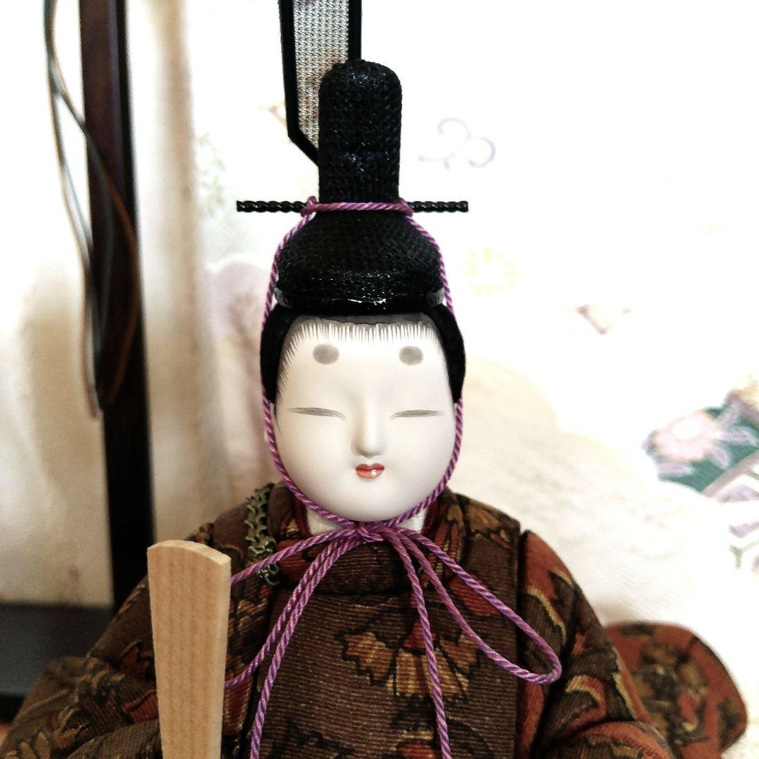 木目込雛人形　柿沼東光作　雛人形一式　杏