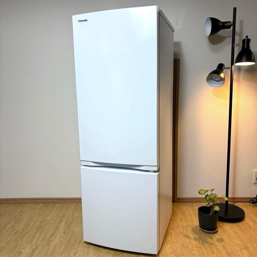 2023年式 冷蔵庫 一人暮らし 単身用 小型 3ヶ月保証付 送料設置無料 東芝