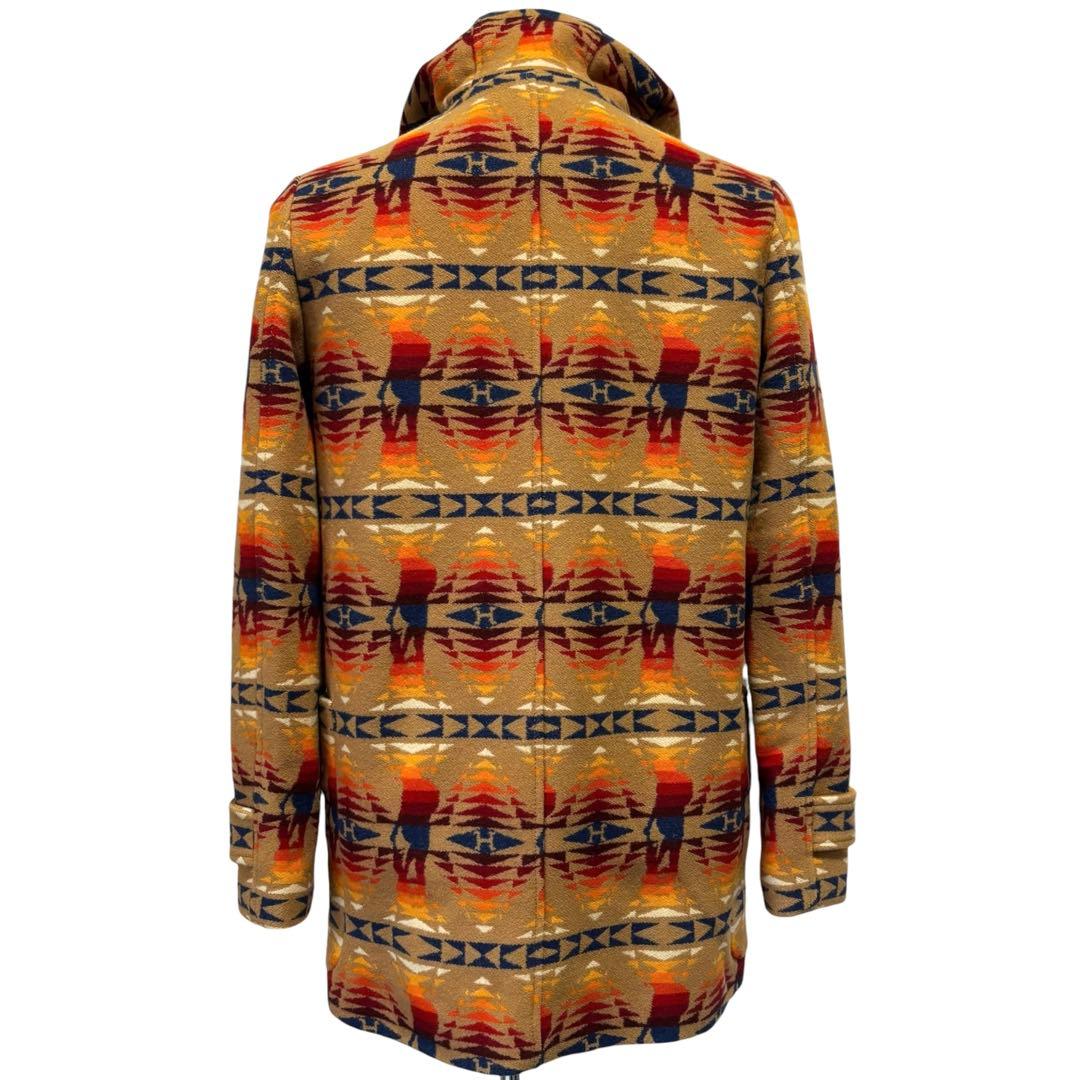 ヒステリックグラマー ペンドルトン コラボ ダッフルコート 総柄 S タグ付き