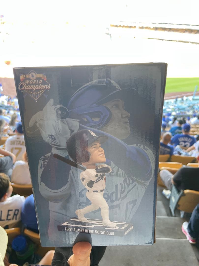 大谷翔平　ボブルヘッド　8月27日先発での限定配布