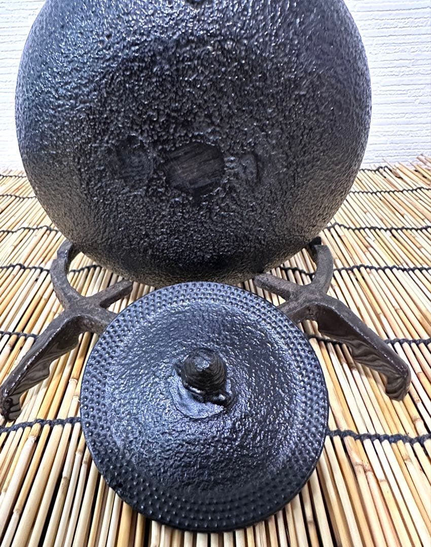 未使用品　南部照光堂造　鍛治打捻鉉　１０型アラレ　水野様　売約済み