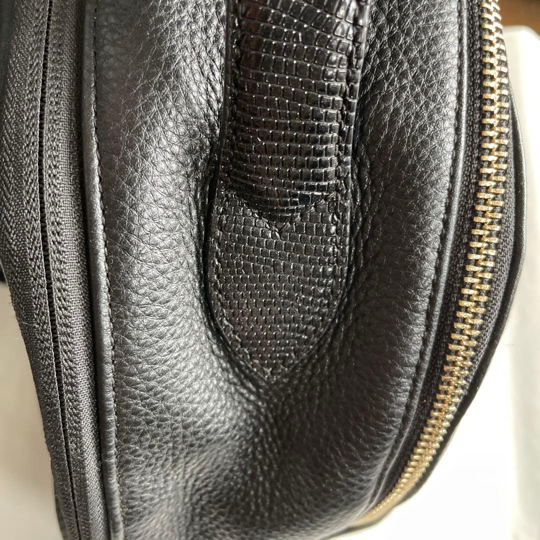 Paul Smithブラックレザーリュック