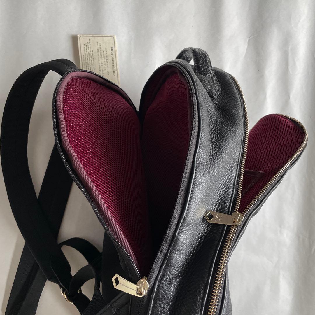 Paul Smithブラックレザーリュック