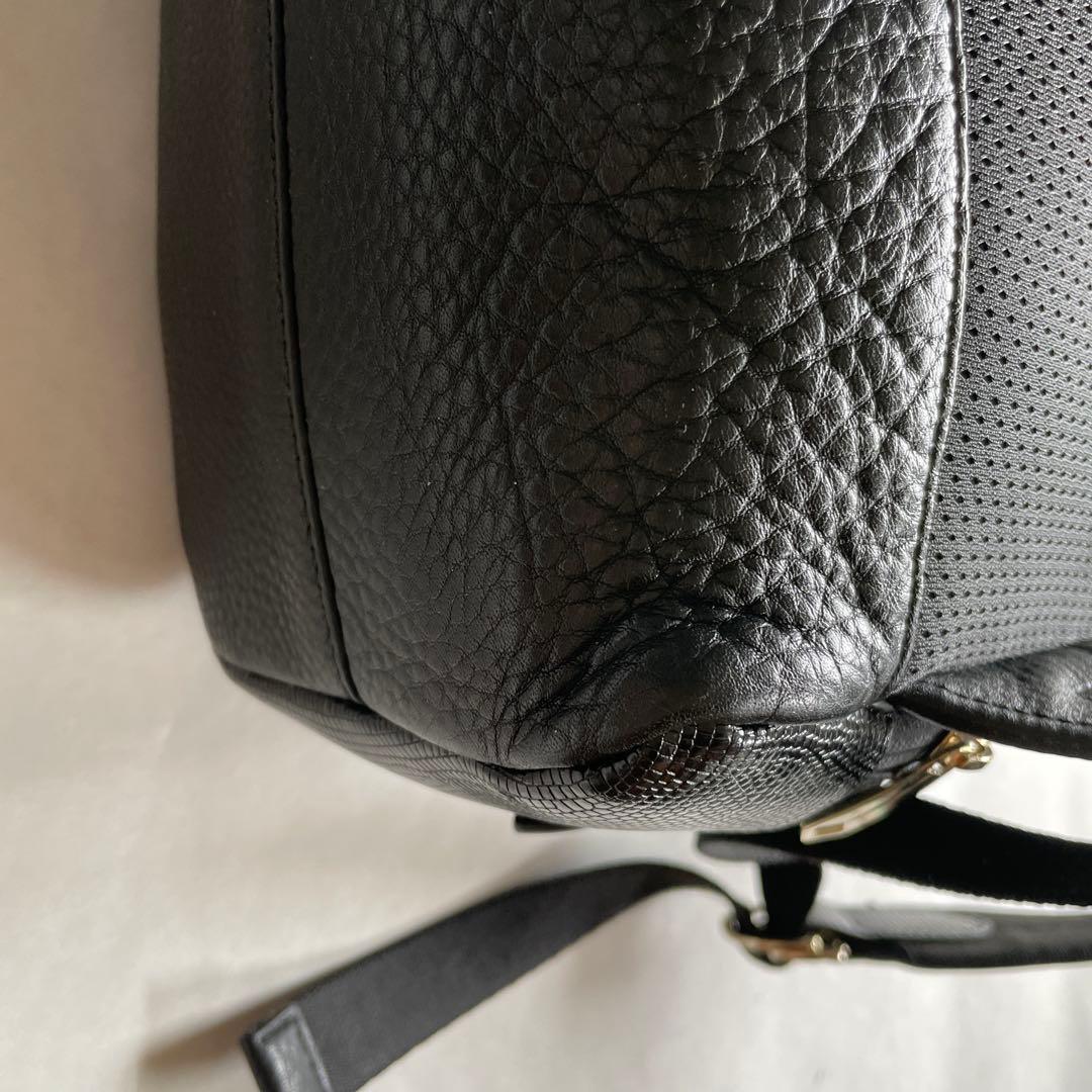 Paul Smithブラックレザーリュック