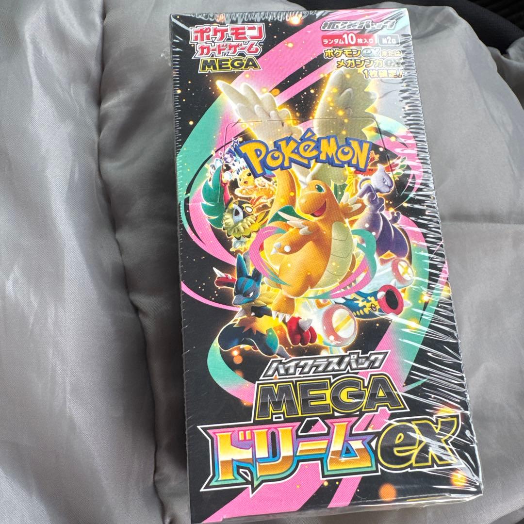 新品未開封！ポケモンカード　MEGAドリームex 1box シュリンク付き