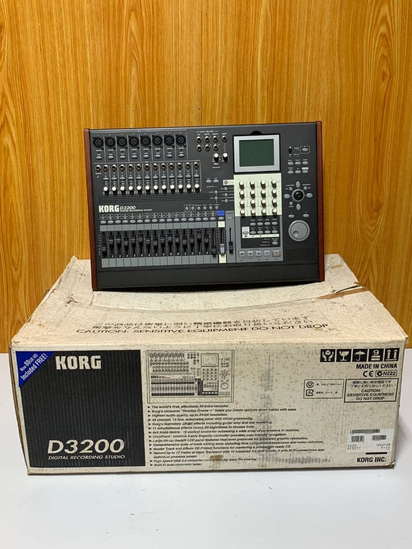 KORG D3200 デジタルレコーディングスタジオ ブラック