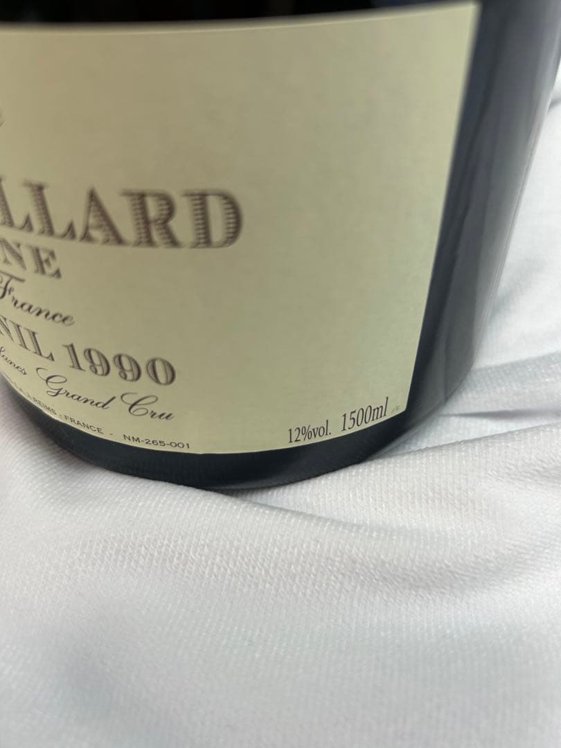 1500mlマグナムボトルブルーノパイヤールBruno シャンパン 1990