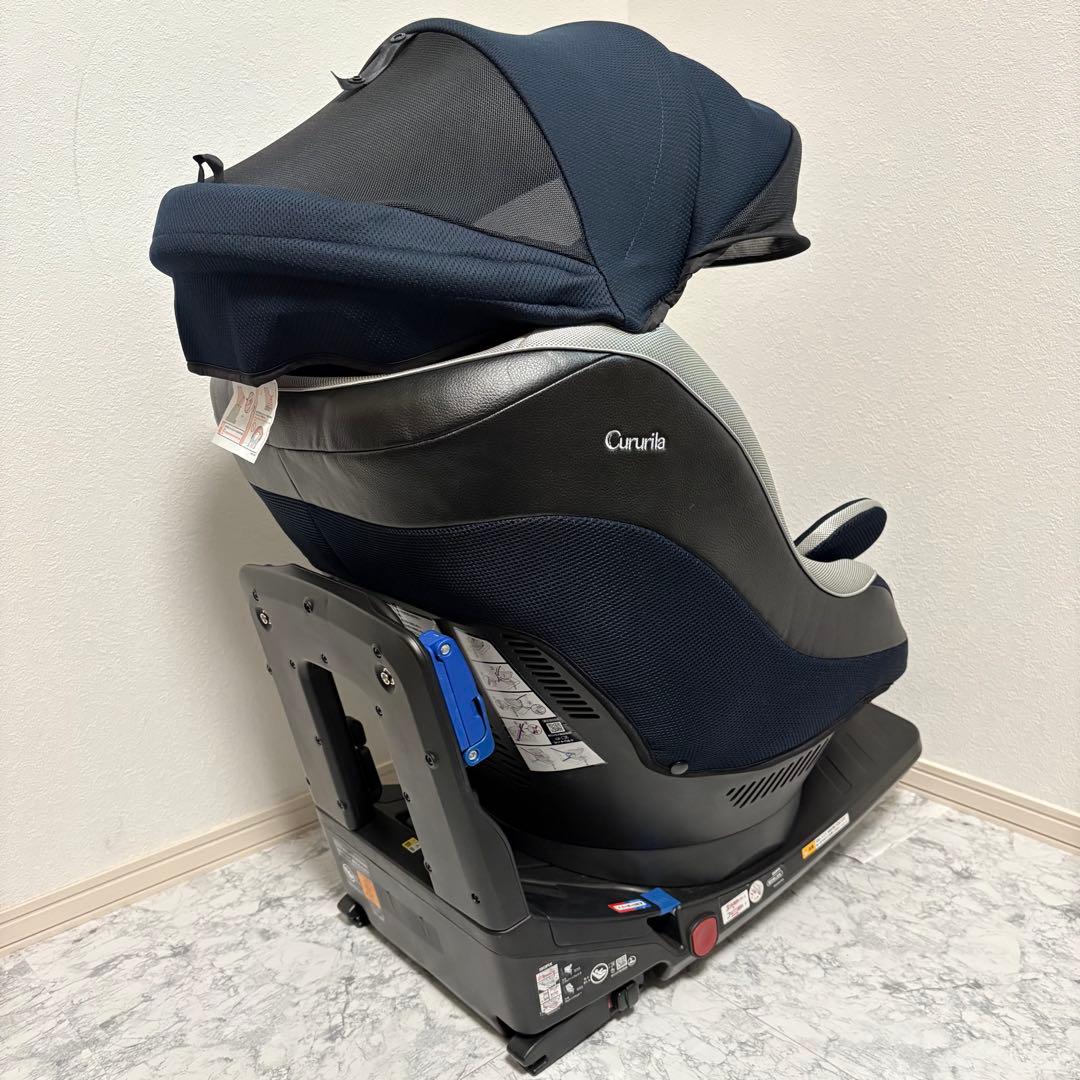 超美品✨丸洗い済み✨清潔✨アップリカ　クルリラ　シートベルト ISOFIX 両用