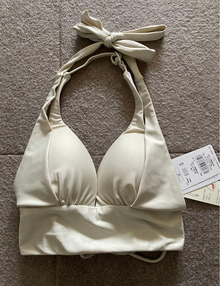 新品 タグ付き三愛水着 ビキニ 盛れる【ナチュラルアップブラ】ノンワイヤービキニ