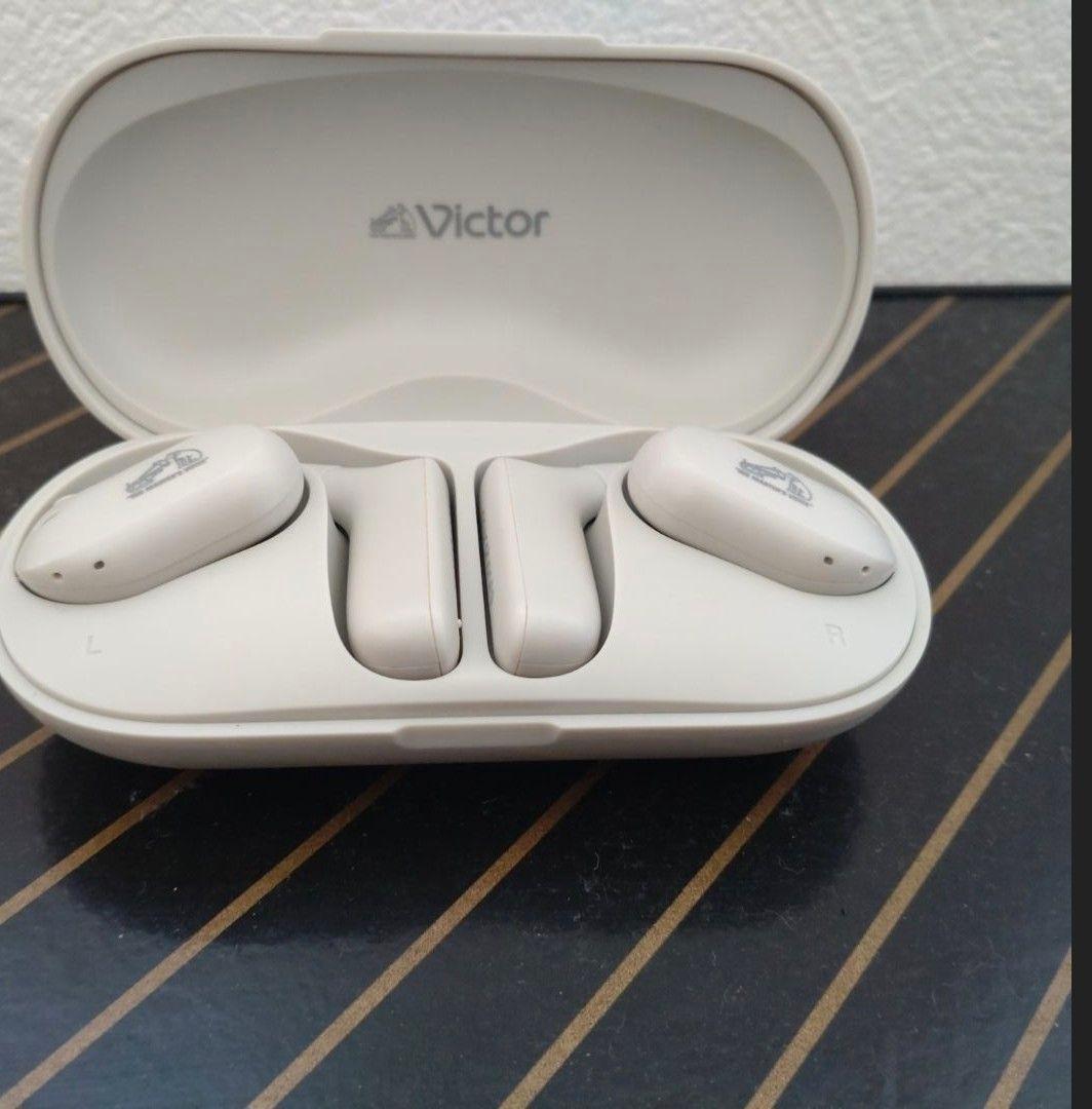 Victor ワイヤレスイヤホン HA-NP35T ホワイト