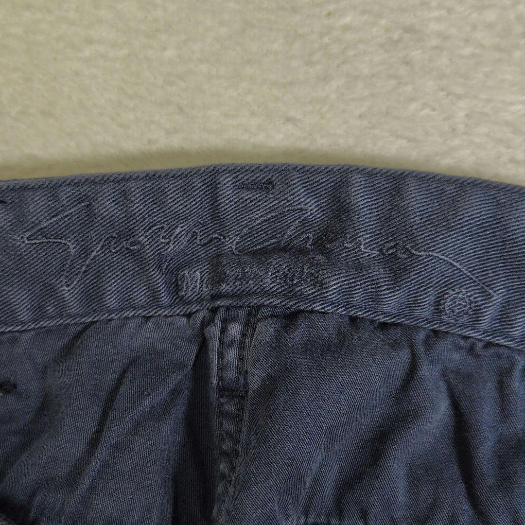 新品未使用　現行　XL　ジョルジオアルマーニ　チノパン　レザータグ　刺繍