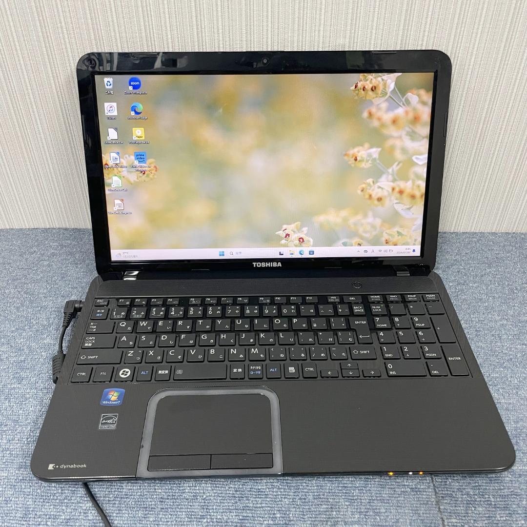 ノートパソコン Windows11 オフィス付　SSD240GB Blu-ray