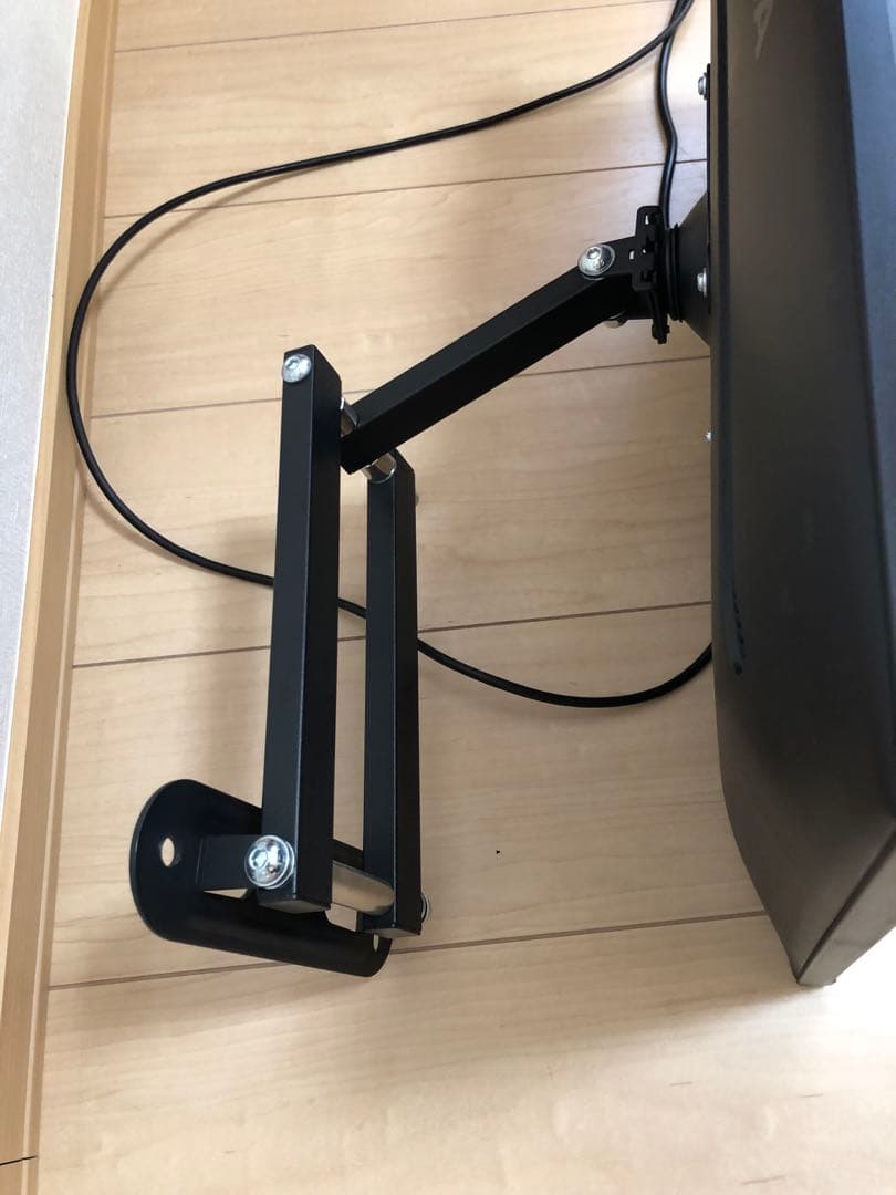 IO-DATA 高解像度LEDディスプレイLCD-MQ241XDB ＋壁掛アーム