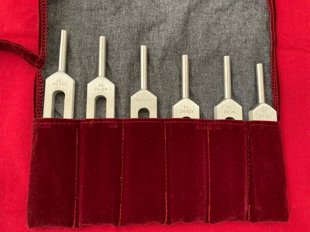 ソルフェジオ【ヒーリング】チューナー6本セット【バイオソニックス】社