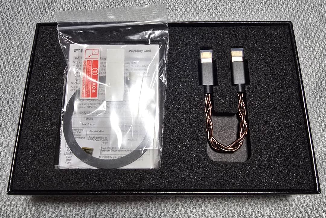 最終値下げ！超美品　FIIO QX13 DAC　カーボンファイバーブラック