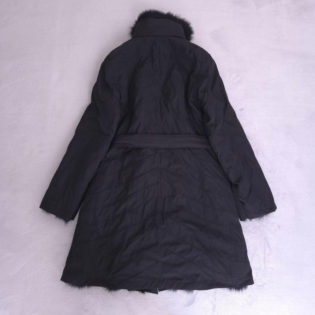 極美品 イタリヤ 高級 フォックスファーコート リバーシブル XL 大きいサイズ