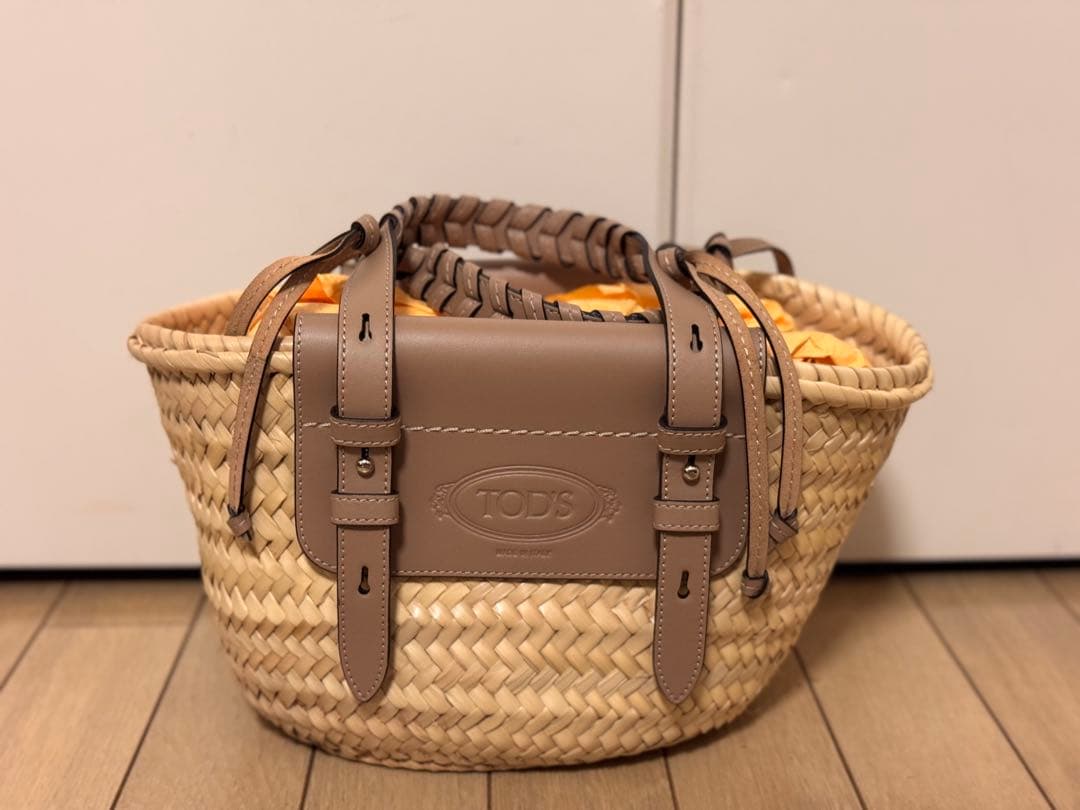 ※値下げ【美品】TOD'S かごバッグ　完売商品