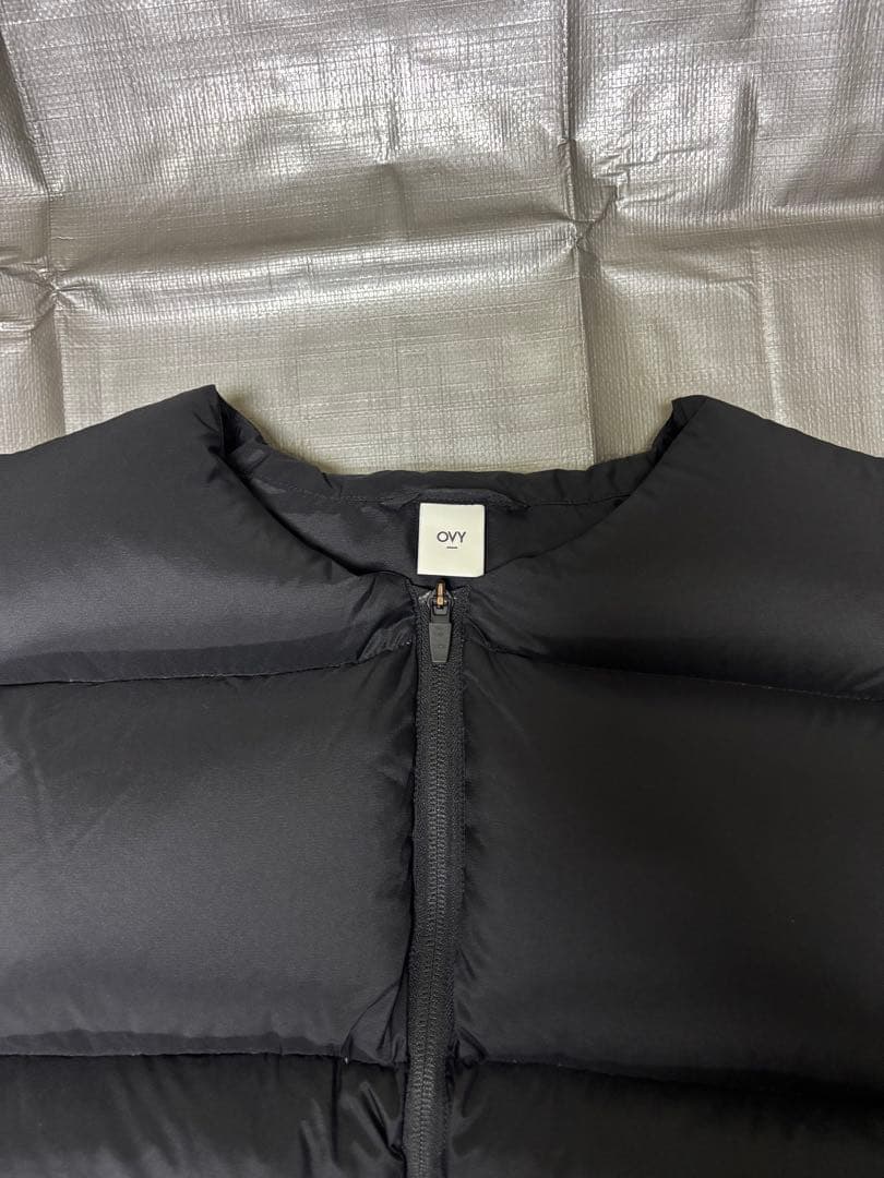 Collarless  Down Vest OVY ダウンベスト