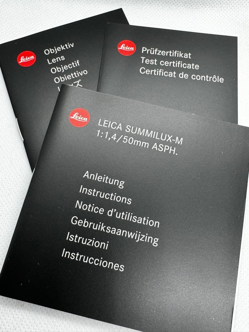 ライカ ズミルックス M 1.4/50mm ASPH.ブラック (6bit)