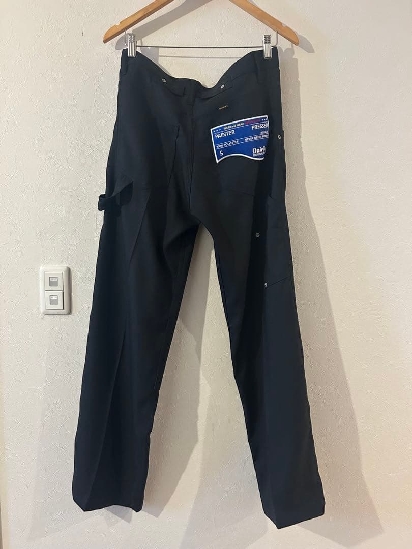 DAIRIKU ブラック ペインターパンツ
