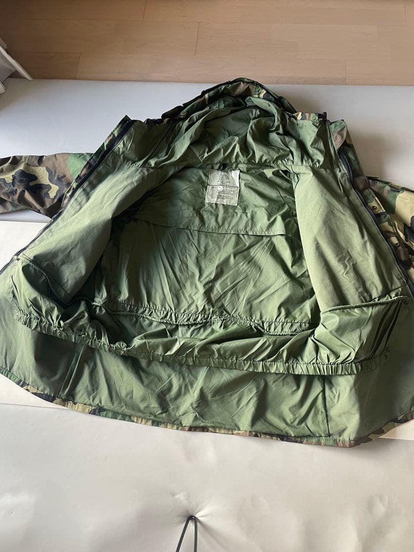 美品　ECWCS 迷彩パーカー X-Large