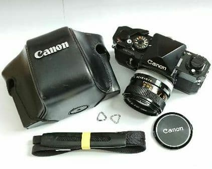 Canon F-1 フィルム一眼レフカメラ 50mmレンズ付き