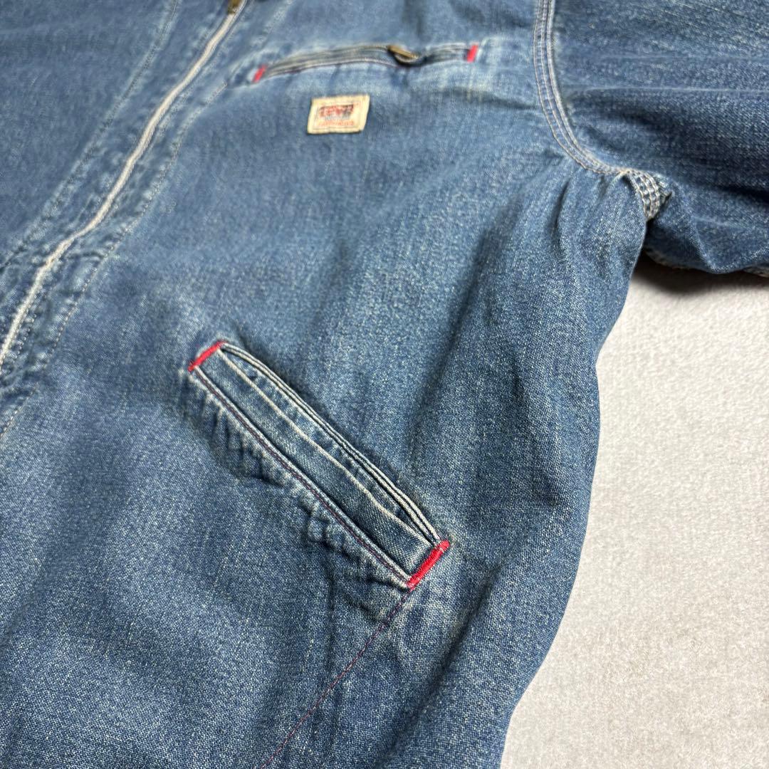 90s USA製 Levi's デニムデトロイトジャケット　ワークジャケット